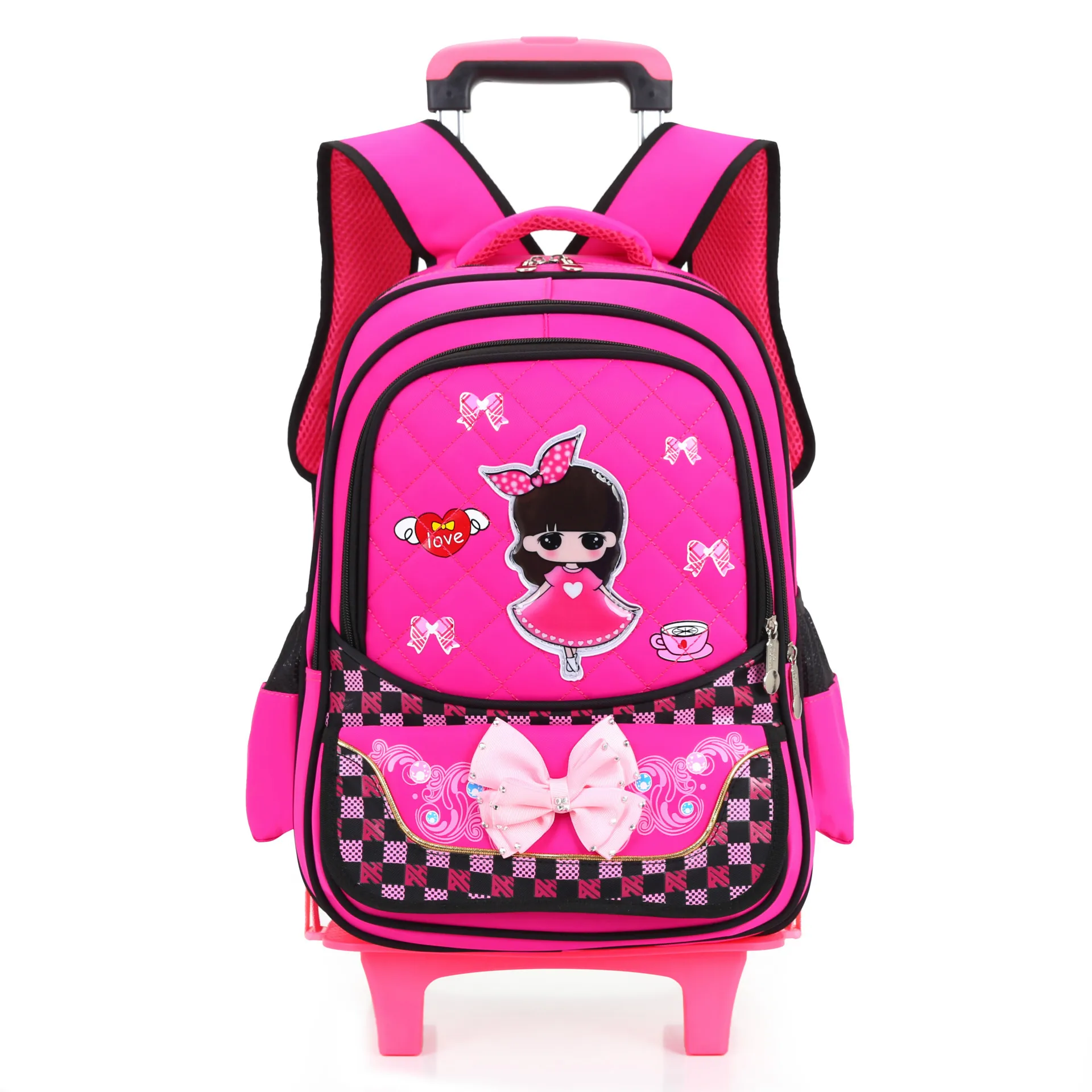 Kids Backpack With Wheel Stair Trolley School Bags kids Children's Backpack Schoolbags kids Wheeled Book Bag For girls Mochilas
Kids Backpack With Wheel Stair Trolley School Bags kids Children's Backpack Schoolbags kids Wheeled Book Bag For girls Mochilas