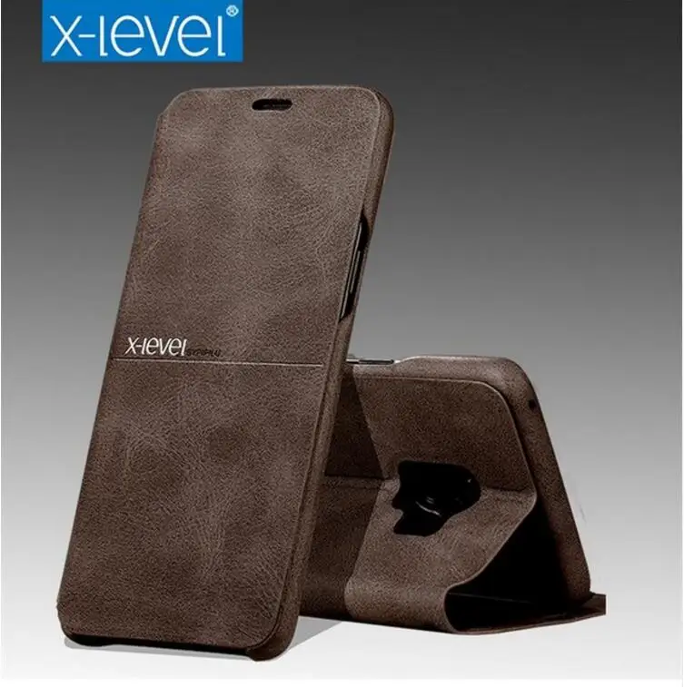 X-Level Luxury Quality Retro Classic Flip Leather Case For Samsung Galaxy S8 S7 Edge S6 S9 Plus S9+ Note 8 Note 9 flip cover
X-Level Luxury Quality Retro Classic Flip Leather Case For Samsung Galaxy S8 S7 Edge S6 S9 Plus S9+ Note 8 Note 9 flip cover