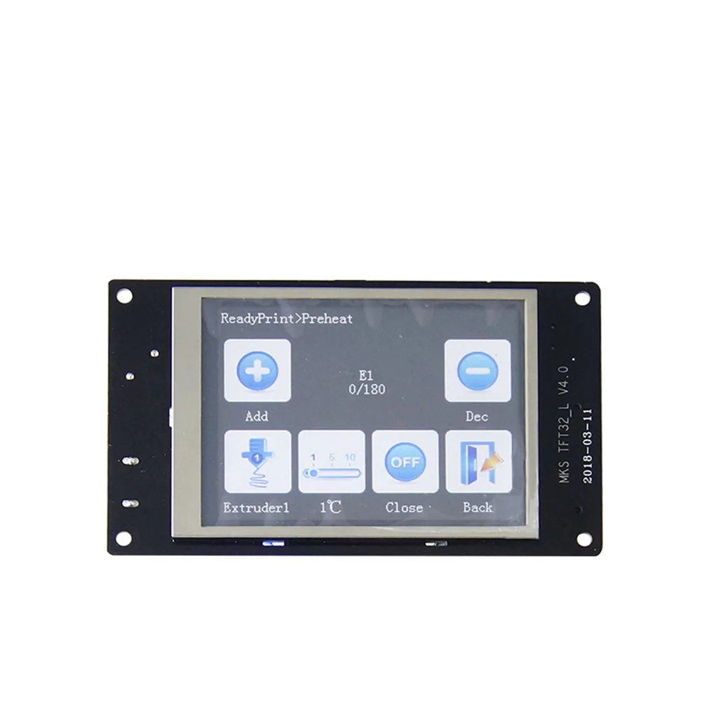 For MKS GEN V1.4 Compatible with TFT32 Display 4988 Motor Driver with Limit Switch 3D Print Kits IJS998
For MKS GEN V1.4 Compatible with TFT32 Display 4988 Motor Driver with Limit Switch 3D Print Kits IJS998