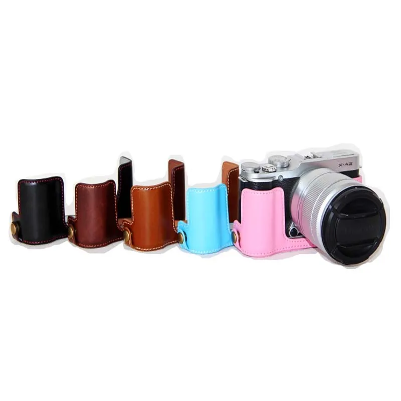 Camera Case Half Body Set Case Leather Cover for FujiFilm Fuji X-M1 X-A1 X-A2 XM1 XA1 XA2
Camera Case Half Body Set Case Leather Cover for FujiFilm Fuji X-M1 X-A1 X-A2 XM1 XA1 XA2