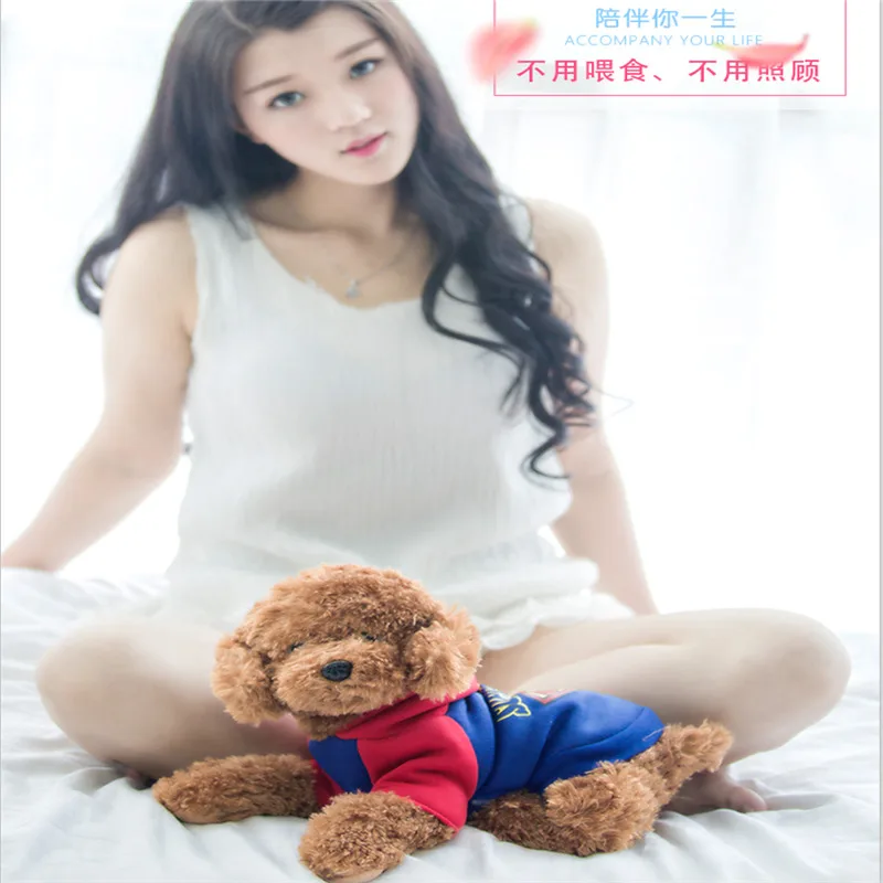 Teddy Dog kids toys cute Dressed poodle dog Plush Doll Baby toys Simulation doll for girl children birthday gift
Teddy Dog kids toys cute Dressed poodle dog Plush Doll Baby toys Simulation doll for girl children birthday gift