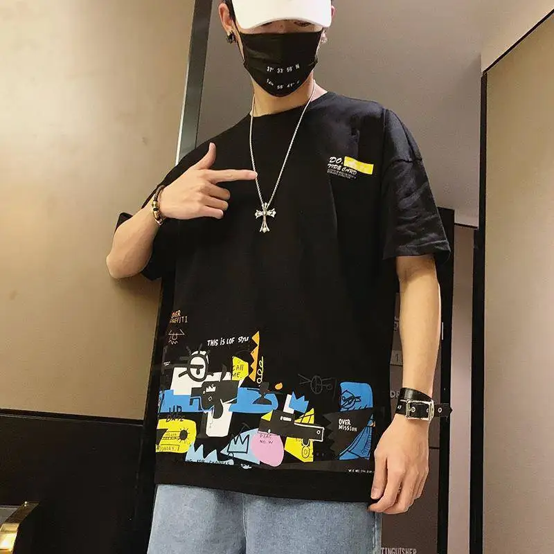 Oversized Japan T Shirts Men Tops T-shirt Fashion Cotton Loose Tee Shirt Casual 2019 Korean Black Hip Hop Tshirt Streetwear Mens
Oversized Japan T Shirts Men Tops T-shirt Fashion Cotton Loose Tee Shirt Casual 2019 Korean Black Hip Hop Tshirt Streetwear Mens