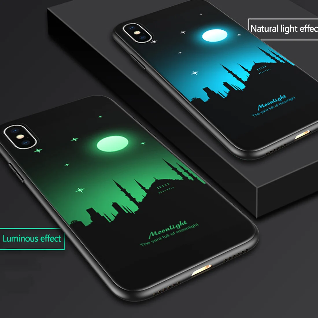 Luminous Cases for iPhone X 8 7 6 Cover Moon Space Deer Night Sky Creative Phone Case for iPhone 6 7 8 Plus Back Protect Cover
Luminous Cases for iPhone X 8 7 6 Cover Moon Space Deer Night Sky Creative Phone Case for iPhone 6 7 8 Plus Back Protect Cover