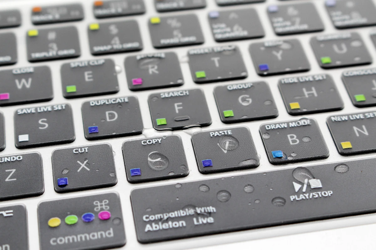 Ableton Live Shortcut Hot Key Functional For MacBook Pro 13 Air 13.3 Pro 15 RetinaTPU Backlight Keyboard Cover Skin Protector
Ableton Live Shortcut Hot Key Functional For MacBook Pro 13 Air 13.3 Pro 15 RetinaTPU Backlight Keyboard Cover Skin Protector