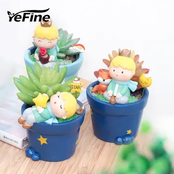 YeFine Cartoon Small Flower Pots Resin Bonsai Pots For Desktop Decoration Planter Nursery Pots Gifts For Children
YeFine Cartoon Small Flower Pots Resin Bonsai Pots For Desktop Decoration Planter Nursery Pots Gifts For Children