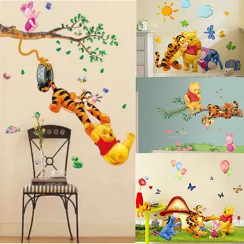 New Winnie the Pooh Tigger Animal Cartoon Vinyl friends wall stickers for kids room Kindergarten classroom decorative sticker
New Winnie the Pooh Tigger Animal Cartoon Vinyl friends wall stickers for kids room Kindergarten classroom decorative sticker