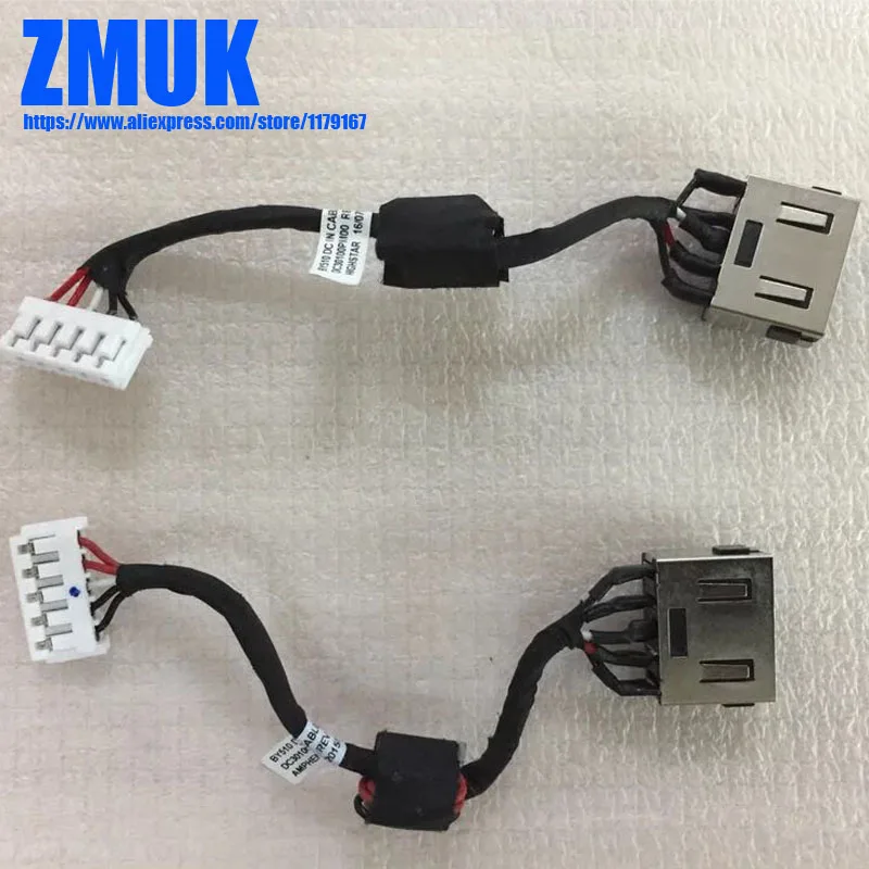 New Original DC-IN Power Jack w/ Cable For Lenovo Y700 Y700-15ACZ Y700-15ISK Series,P/N 5C10K25519 DC30100PM00
New Original DC-IN Power Jack w/ Cable For Lenovo Y700 Y700-15ACZ Y700-15ISK Series,P/N 5C10K25519 DC30100PM00