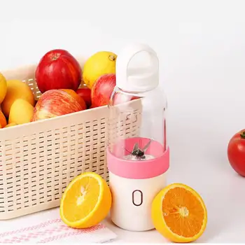 Portable USB Rechargeable Juicer Cup with Holder Squeezer Vegetable Fruit Blender for Outdoor Travel Water Bottle W1
Portable USB Rechargeable Juicer Cup with Holder Squeezer Vegetable Fruit Blender for Outdoor Travel Water Bottle W1
