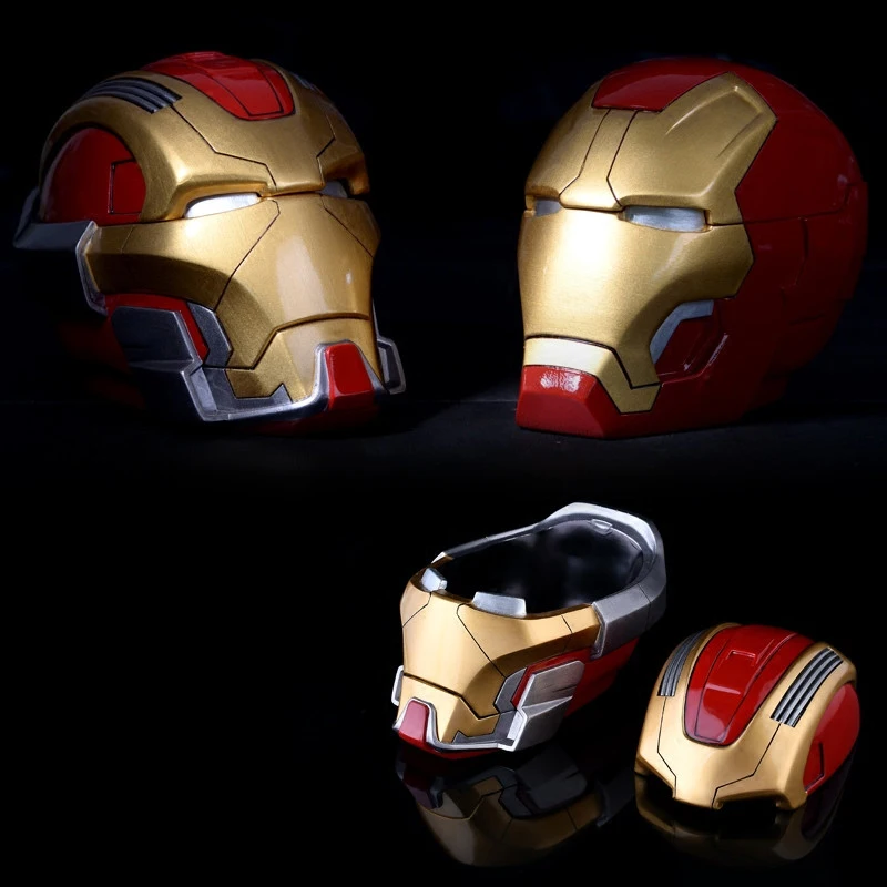 High Quality Home Creative Ashtray The Avengers Iron Man Mask Helme Resin Handmake Ashtray Container Christmas Halloween Gift
High Quality Home Creative Ashtray The Avengers Iron Man Mask Helme Resin Handmake Ashtray Container Christmas Halloween Gift