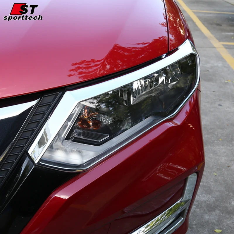 ABS Chrome Front Rear Trunk Headlight Tail Light Lamp Cover Trim Styling Garnish for Nissan X-Trail X Trail 2017 2018 2019
ABS Chrome Front Rear Trunk Headlight Tail Light Lamp Cover Trim Styling Garnish for Nissan X-Trail X Trail 2017 2018 2019