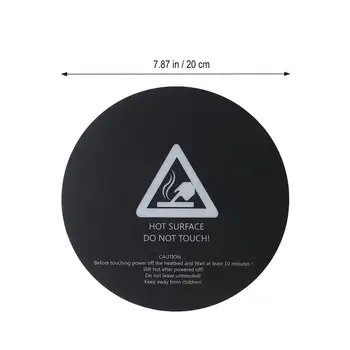 5 Pcs 3D Printing Build Surface 3D Printer Plate for Heatbed Heated Bed 7.9 * 7.9inch (Circle)
5 Pcs 3D Printing Build Surface 3D Printer Plate for Heatbed Heated Bed 7.9 * 7.9inch (Circle)