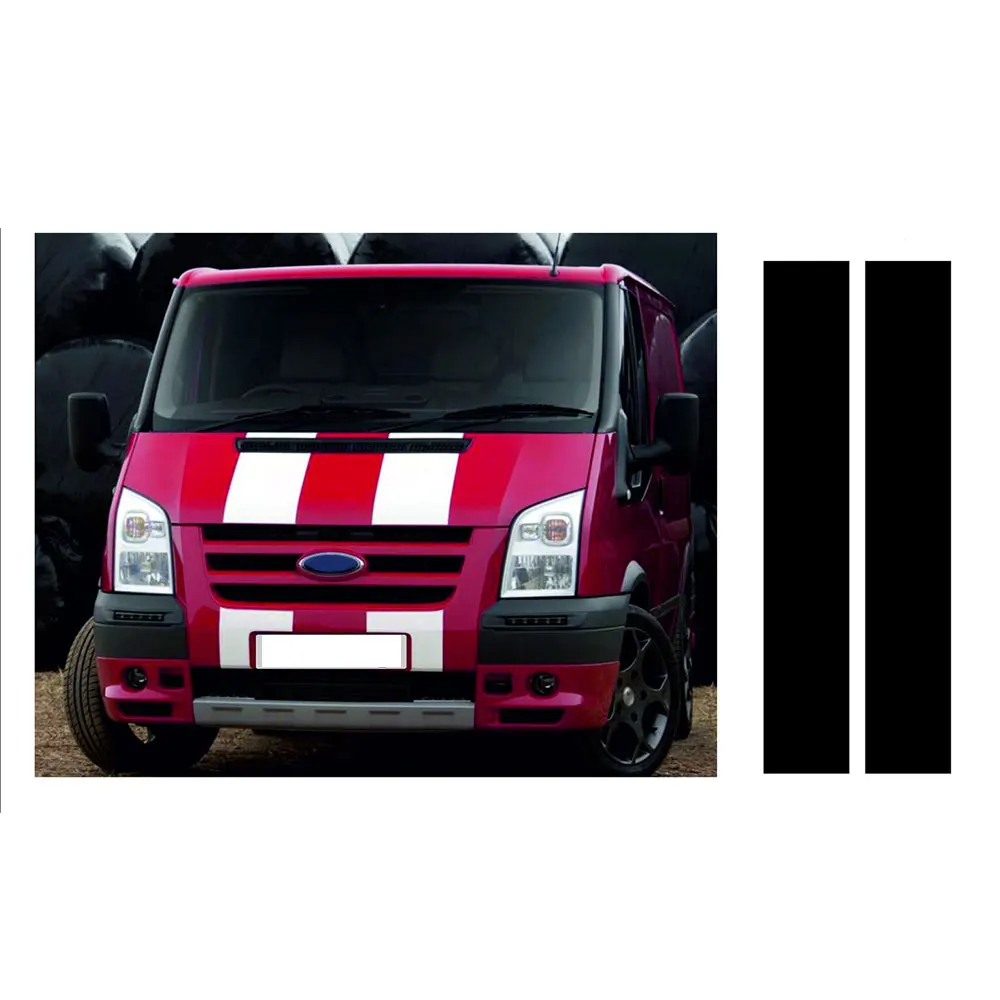 2pcs for FORD TRANSIT ANY MODEL CUSTOM ST SPORT BONNET STRIPES RS VINYL GRAPHICS T-413
2pcs for FORD TRANSIT ANY MODEL CUSTOM ST SPORT BONNET STRIPES RS VINYL GRAPHICS T-413