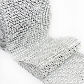 12cm*91.5cm Bling Diamond Mesh Roll Acrylic Ribbons Party Birthday Wedding DIY Decorations Table Cake Wrap Crystal Tulle
12cm*91.5cm Bling Diamond Mesh Roll Acrylic Ribbons Party Birthday Wedding DIY Decorations Table Cake Wrap Crystal Tulle