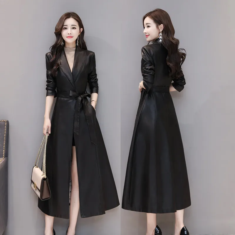 Leather Coat Women 2018 New Black Women Leather Jacket Long Slim Motorcycle Leather Clothing Female Outerwear
Leather Coat Women 2018 New Black Women Leather Jacket Long Slim Motorcycle Leather Clothing Female Outerwear