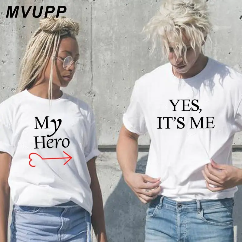 MY Hero lovers t shirt for women and men couple sweet husband wife ulzzang matching clothes clothing girl letter tops tee 2019
MY Hero lovers t shirt for women and men couple sweet husband wife ulzzang matching clothes clothing girl letter tops tee 2019