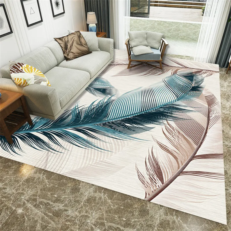 Modern Feather Printed Carpets For Living Room Pad Bedside Blanket Doormat Outdoor Parlor Bedroom Rugs Home Floor Mat Anti-slip
Modern Feather Printed Carpets For Living Room Pad Bedside Blanket Doormat Outdoor Parlor Bedroom Rugs Home Floor Mat Anti-slip