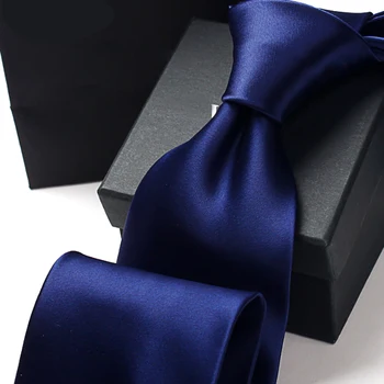 High Quality 2019 New Silk Ties For Men 9cm Luxury Solid Necktie Designers Brand Men's Ties Gravatas Masculinas Navy Gift Box
High Quality 2019 New Silk Ties For Men 9cm Luxury Solid Necktie Designers Brand Men's Ties Gravatas Masculinas Navy Gift Box