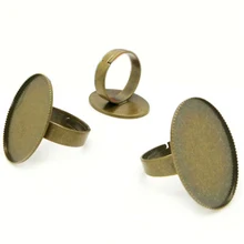 10pcs Vintage Ring Blank Base with Teeth edge 13*18/18*25/30*40mm Cameo Base Setting DIY Handmade Cabochons Antique Bronze
10pcs Vintage Ring Blank Base with Teeth edge 13*18/18*25/30*40mm Cameo Base Setting DIY Handmade Cabochons Antique Bronze