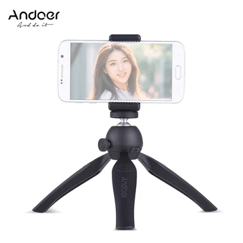 Andoer K7 Tabletop Mini Phone Tripod for Smartphone DSLR Camera 57-87mm Action Camera Tripod Selfie Stick with Phone Holder
Andoer K7 Tabletop Mini Phone Tripod for Smartphone DSLR Camera 57-87mm Action Camera Tripod Selfie Stick with Phone Holder