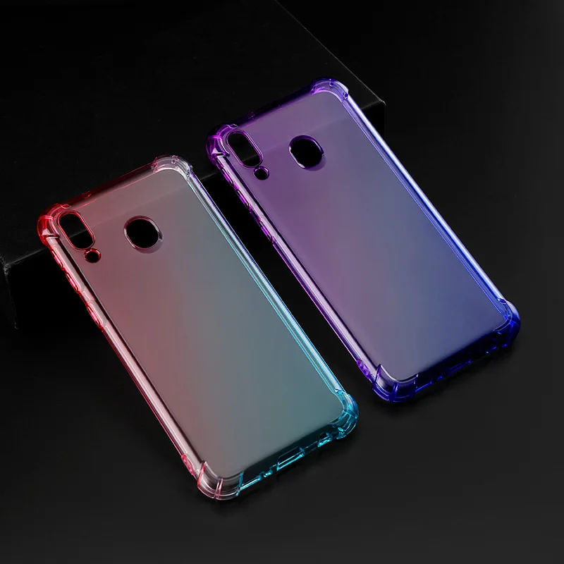 Gradient color case for Samsung Galaxy A10 A20 A30 A40 A50 A70 shock resistance TPU cover coque fundas for Samsung M10 M20 M30
Gradient color case for Samsung Galaxy A10 A20 A30 A40 A50 A70 shock resistance TPU cover coque fundas for Samsung M10 M20 M30