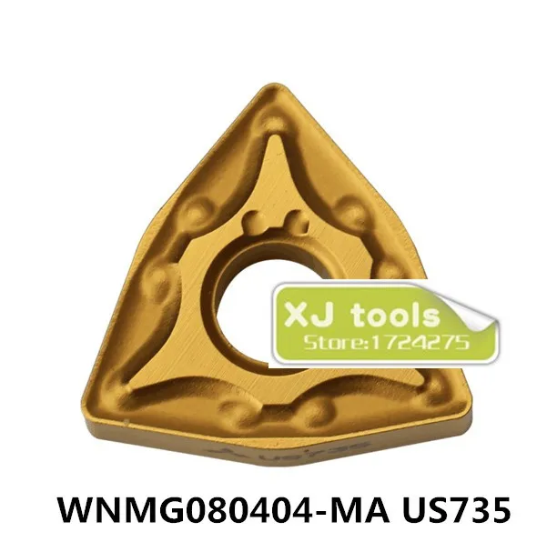 10pcs WNMG080404-MA US735/WNMG080408-MA US735 carbide inserts for MWLNR/WWLNR ,Turning Blades for Stainless Steel
10pcs WNMG080404-MA US735/WNMG080408-MA US735 carbide inserts for MWLNR/WWLNR ,Turning Blades for Stainless Steel