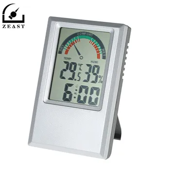 Digital Hygrometer Thermometer Garden Temperature Humidity Meter Max Min Value Alarm Clock Comfort Level Testing Tools
Digital Hygrometer Thermometer Garden Temperature Humidity Meter Max Min Value Alarm Clock Comfort Level Testing Tools