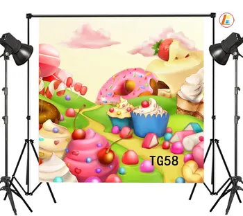 pink cake table Candy clouds photo studio background Vinyl cloth High quality Computer print wall photo backdrop 
pink cake table Candy clouds photo studio background Vinyl cloth High quality Computer print wall photo backdrop