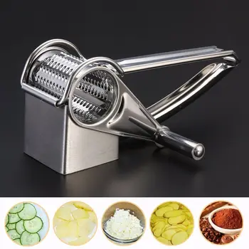 5pcs Stainless Steel Cheese Grater Hand Held Rotary Cheese Shredder Cutter Slicer Kitchen Tools(1 Cheese Grater+4 Planer Tools)
5pcs Stainless Steel Cheese Grater Hand Held Rotary Cheese Shredder Cutter Slicer Kitchen Tools(1 Cheese Grater+4 Planer Tools)