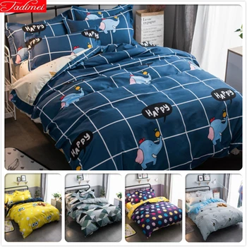 Blue Cute Animal Pattern Kids Soft Cotton Bedding Set 3pcs/4pcs 1.2m 1.35m 1.5m 1.8m 2.0m 2.2m Bed Linens Single Queen King Size
Blue Cute Animal Pattern Kids Soft Cotton Bedding Set 3pcs/4pcs 1.2m 1.35m 1.5m 1.8m 2.0m 2.2m Bed Linens Single Queen King Size