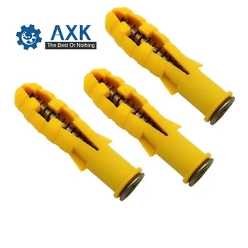 50Pcs M6 M8 Plastic Expansion Tube Pipe Wall Anchors Plugs Expansion With Phillips Head Screw Kit
50Pcs M6 M8 Plastic Expansion Tube Pipe Wall Anchors Plugs Expansion With Phillips Head Screw Kit