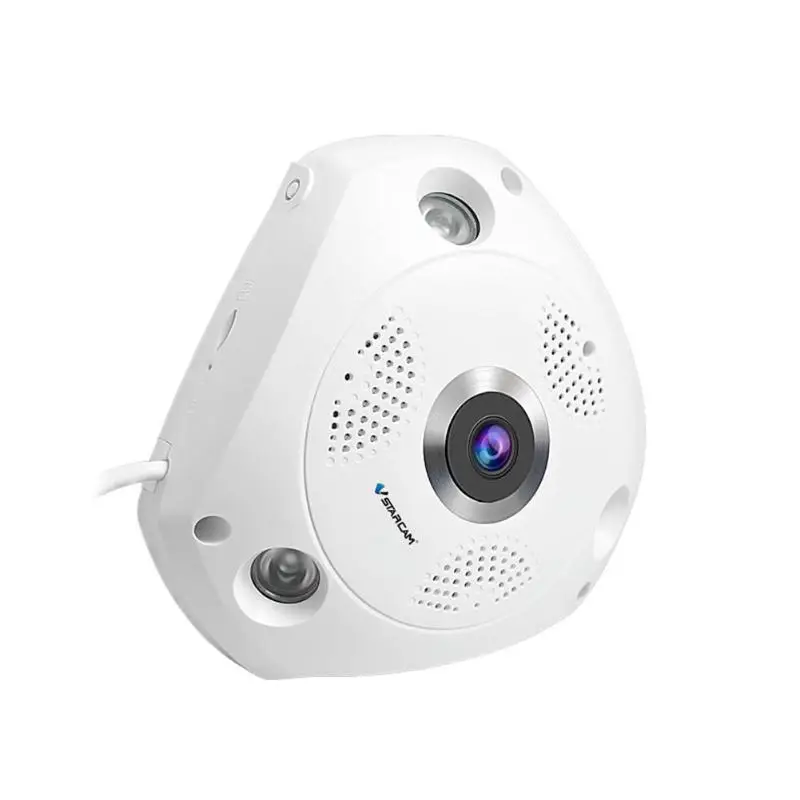 C61S 360 Degree Panoramic HD 1080P Wireless WiFi 3D VR Camera IP Camera Night Vision Household Monitor EU/US/UK/AU Plug
C61S 360 Degree Panoramic HD 1080P Wireless WiFi 3D VR Camera IP Camera Night Vision Household Monitor EU/US/UK/AU Plug