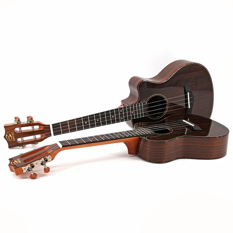 

High-Grade 23/26 inch Ukulele Rosewood Gross Finish Classic Head Ukelele Mini Travel Guitar 4 strings Concert/Tenor uku