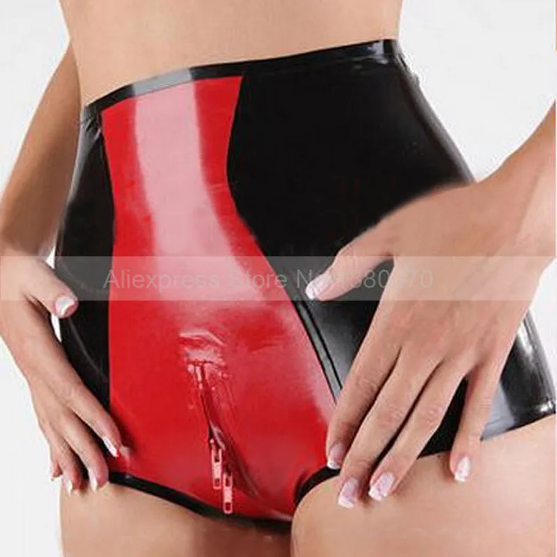 Sexy Women Latex Lingerie Shorts Underwear High Waist Panties with Crotch Zip S-LPW026
Sexy Women Latex Lingerie Shorts Underwear High Waist Panties with Crotch Zip S-LPW026