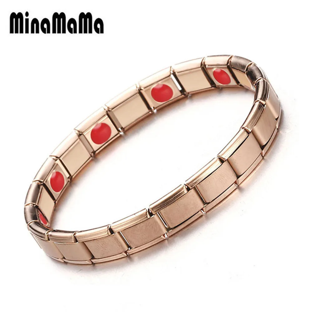 Germanium Bracelet For Women Men Rose Gold color Stainless Steel Health Care Germanium Energy Power Bracelet Casual Jewelry
Germanium Bracelet For Women Men Rose Gold color Stainless Steel Health Care Germanium Energy Power Bracelet Casual Jewelry