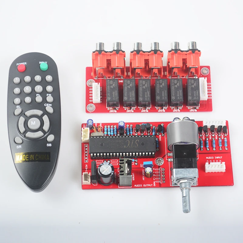 Electronic volume control board With mini remote control Brand new remote control ALPS motor potentiometer Pre-AMPs
Electronic volume control board With mini remote control Brand new remote control ALPS motor potentiometer Pre-AMPs