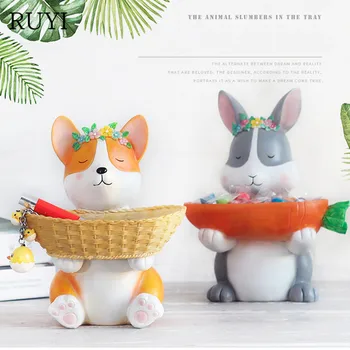 1pcs Creative cartoon animal natural resin crafts girl jewelry storage tray desktop home decoration ornaments meat flower pot
1pcs Creative cartoon animal natural resin crafts girl jewelry storage tray desktop home decoration ornaments meat flower pot