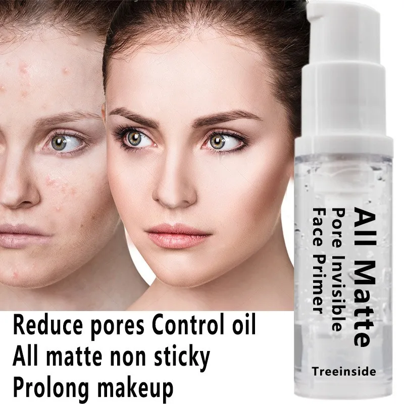 Face Base Primer Makeup Liquid Matte Fine Lines Oil-control Shrink Pores Facial Cream Brighten Foundation Cosmetic
Face Base Primer Makeup Liquid Matte Fine Lines Oil-control Shrink Pores Facial Cream Brighten Foundation Cosmetic