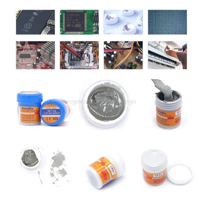 XD-50 Solder Paste Flux With Lead Phone BGA Rework Reflow SMT Soldering N19 dropship
XD-50 Solder Paste Flux With Lead Phone BGA Rework Reflow SMT Soldering N19 dropship