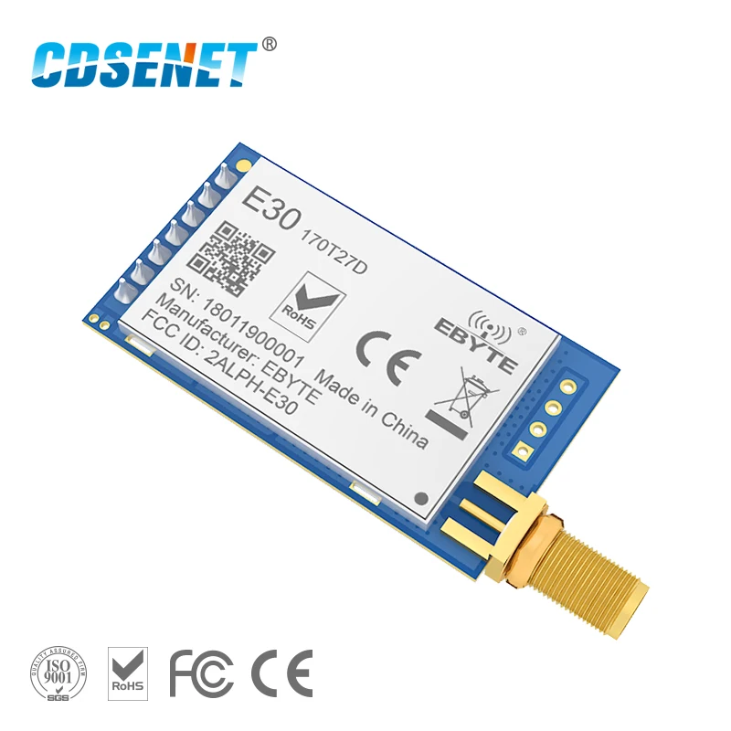 2PC/Lot Original CDSENET SI4463 E50-TTL-500 170MHz Long Range 5km UART Data Transceiver Module Data Transmission Module
2PC/Lot Original CDSENET SI4463 E50-TTL-500 170MHz Long Range 5km UART Data Transceiver Module Data Transmission Module