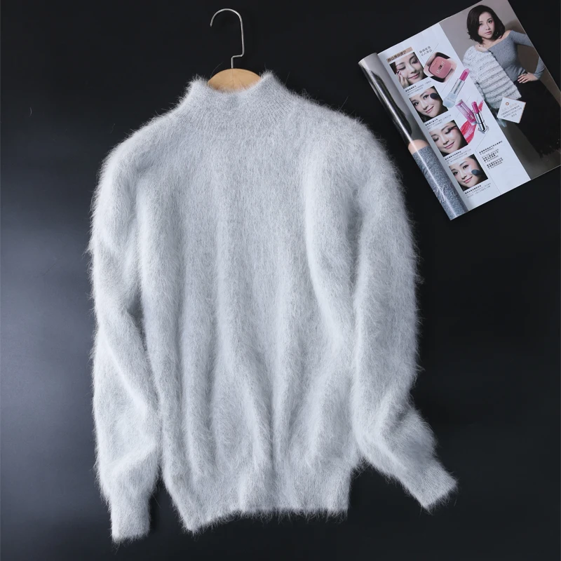 New genuine mink cashmere sweater women mink cashmere pullovers with turtleneck collar free shipping S1935
New genuine mink cashmere sweater women mink cashmere pullovers with turtleneck collar free shipping S1935