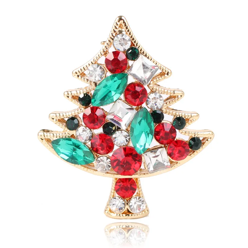 CINDY XIANG Shiny Crystal Christmas tree Brooches For Women Rhinestone Fashion Pins Sweater Dress Accessories Party Jewelry 2018
CINDY XIANG Shiny Crystal Christmas tree Brooches For Women Rhinestone Fashion Pins Sweater Dress Accessories Party Jewelry 2018