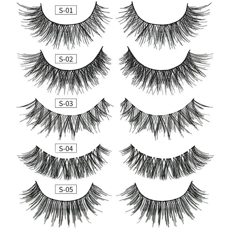 10 Pairs Lashes 3D False Eyelashes Thick Long Fiber Fake Lash Professional Women Makeup Extension Tool False Eye Lashes 5 Styles
10 Pairs Lashes 3D False Eyelashes Thick Long Fiber Fake Lash Professional Women Makeup Extension Tool False Eye Lashes 5 Styles