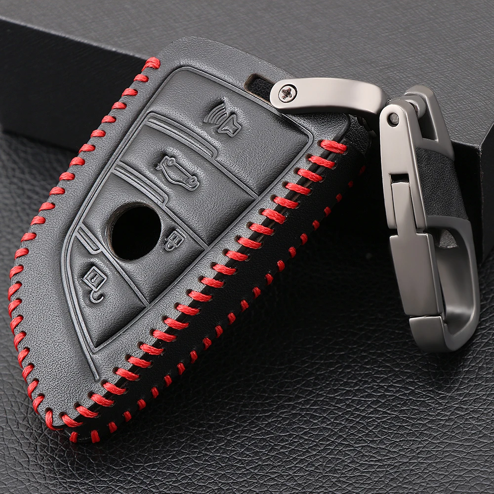 Car Key Case Leather Key Cover For BMW X1 X3 X4 X5 X6 F15 F16 F48 G30 G38 525 540 740 1 2 5 7 Series 218i Key Coldre Cover
Car Key Case Leather Key Cover For BMW X1 X3 X4 X5 X6 F15 F16 F48 G30 G38 525 540 740 1 2 5 7 Series 218i Key Coldre Cover