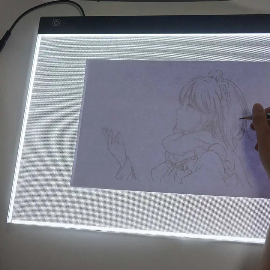A3 LED copy board Ultra Thin Portable Light Pad LED Drawing Board LED Tracing Pad Light Box with big clip
A3 LED copy board Ultra Thin Portable Light Pad LED Drawing Board LED Tracing Pad Light Box with big clip