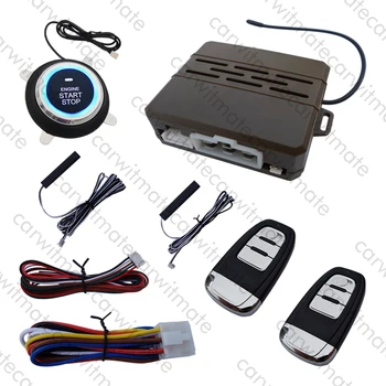 Rolling Code PKE Car Alarm System Passive Keyless Entry With Remote Start & Push Button Start Engine Suitable For DC12v Cars
Rolling Code PKE Car Alarm System Passive Keyless Entry With Remote Start & Push Button Start Engine Suitable For DC12v Cars