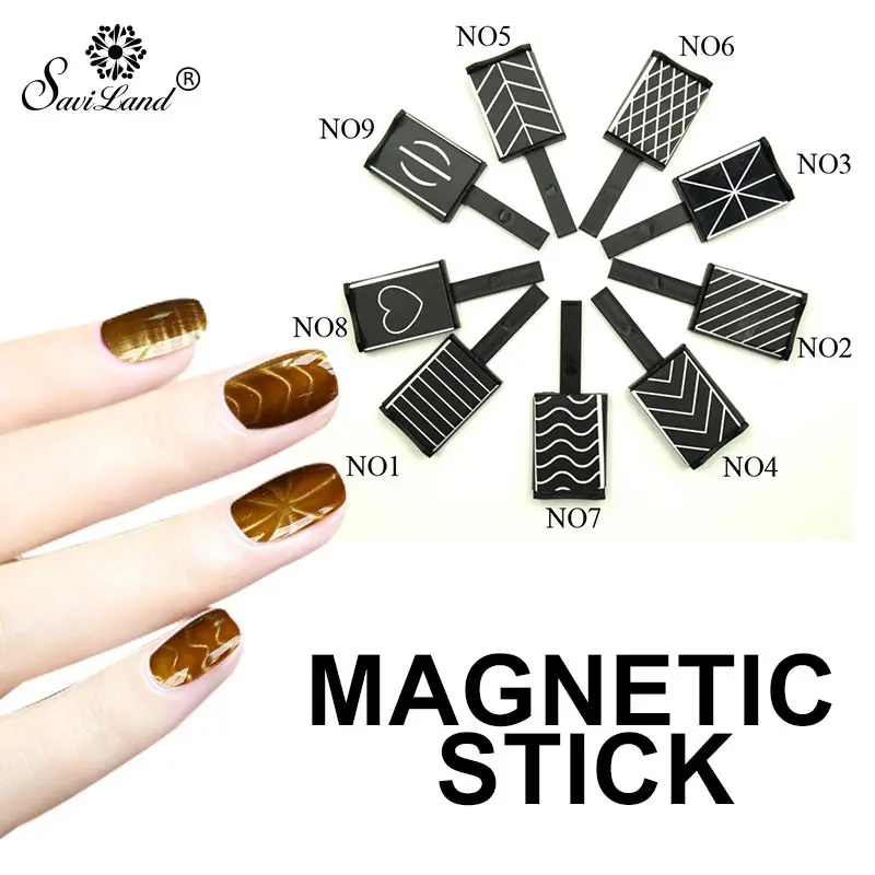 Saviland Double Head Magnet Stick Cat Eye Gel Polish Varnish Stick for Cat Eye Nail Gel Varnish 
Saviland Double Head Magnet Stick Cat Eye Gel Polish Varnish Stick for Cat Eye Nail Gel Varnish