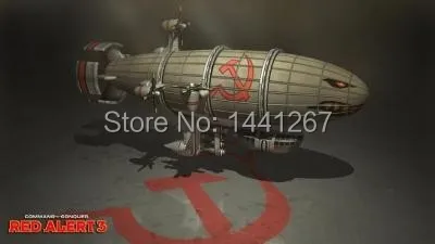 3D Paper Model Command & Conquer: Red Alert 3 Kirov Airship Model DIY Handmade Child Toys
3D Paper Model Command & Conquer: Red Alert 3 Kirov Airship Model DIY Handmade Child Toys