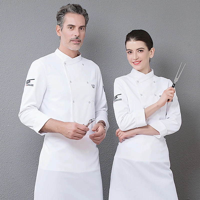 WELIVENICE New 2018 High Quality Chef Uniforms Men Women Food Services Cooking Clothes Breathable Comfortable 4 Color
WELIVENICE New 2018 High Quality Chef Uniforms Men Women Food Services Cooking Clothes Breathable Comfortable 4 Color
