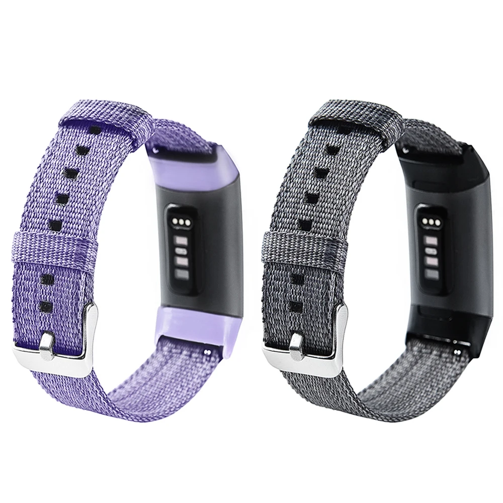 Replacement Woven Canvas Fabric Watch Band Wrist Strap For Fitbits Charge 3 Smart Watch
Replacement Woven Canvas Fabric Watch Band Wrist Strap For Fitbits Charge 3 Smart Watch