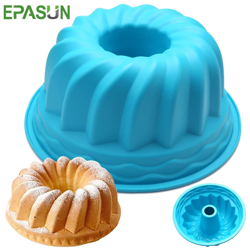 EPASUN 9Inch Muffin Silicone Mold Cake Form Mold Baking Dish Mould Pastry Molds Bakeware Pan For Cake Tools
EPASUN 9Inch Muffin Silicone Mold Cake Form Mold Baking Dish Mould Pastry Molds Bakeware Pan For Cake Tools